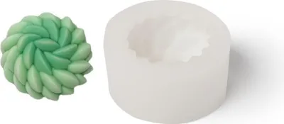 Immagine prodotto di Stampo per candele in silicone, fiore di cactus, 84 x 42 mm