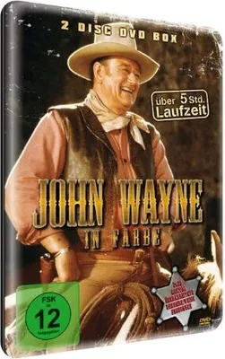 Produktbild von John Wayne Edition (2 DVD) : Feuerwasser und frische Blüten - Der geheimnisvolle Reiter - Winde der Wildnis - Gestohlene Ware - Goldgier - Gold in den Hügeln