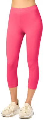 Produktbild von Merry Style Damen 3/4 Leggings aus Baumwolle MS10-199 (Amaranth, M)