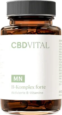 Produktbild von Vitamin B-Komplex forte | Aktivierte B-Vitamine | 60 Kapseln