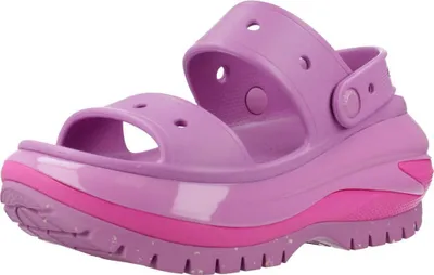 Image de Crocs Classic Mega Crush Sandal Couleur Violet