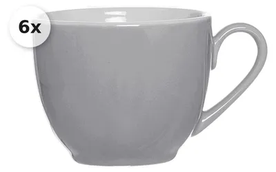 Produktbild von Espressotasse 80ml 6er Set Doppio grau