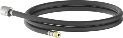 Zdjęcie produktu dla Wąż prysznicowy KIRCHHOFF 150 cm, czarny, 1/2" x M15AG