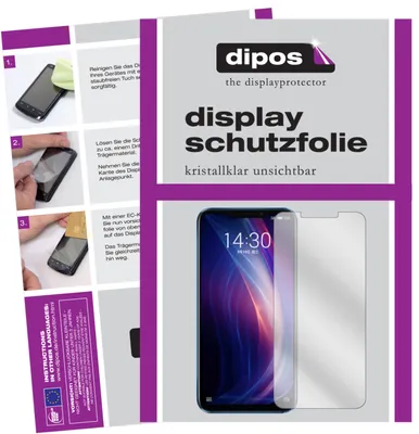 Produktbild von 6x Schutzfolie für Meizu X8 klar Displayschutzfolie Folie Display Schutz dipos