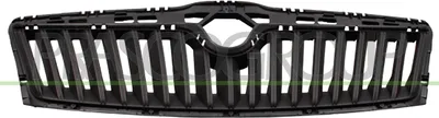 Produktbild von PRASCO SK0282001 Kühlergrill Frontgrill für SKODA Octavia II Combi (1Z5) Schwarz