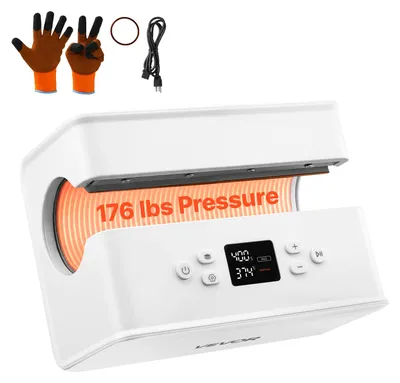 Produktbild von VEVOR Automatische Tassenpresse 80 kg Becherpresse 550 W Wärmepresse Weiß, für 325/591/887 ml Sublimationsbecher Tassen Gläser Becher, Gleichmäßige Erwärmung, Temperatur- & Zeiteinstellung, 3 Modi
