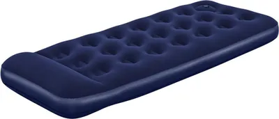 Image de Bestway® Lit à air simple avec pompe à pied intégrée 185 x 76 x 28 cm