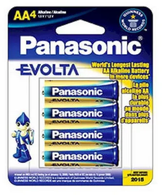 Obrázek produktu pro Panasonic Evolta LR6EGE - Batterie 4 x AA-Typ
