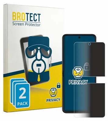 Produktbild von 2x BROTECT Sichtschutzfolie für Motorola Razr 70 Plus Anti-Spy Privacy Sichtschutz Blickschutz Folie Blaulicht-Schutz