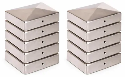 Obrázok produktu pre Postkapová pyramída – 91 x 91 mm – Súprava 10 kusov
