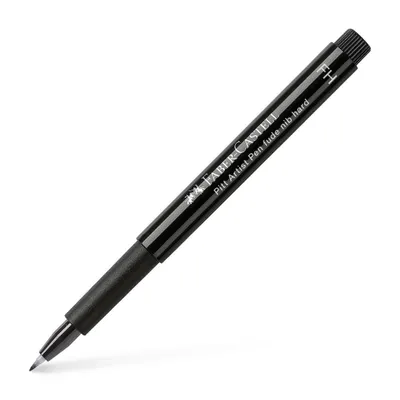 Produktbild von FABER-CASTELL Tuschestift PITT artist pen Fude schwarz harte Pinselspitze
