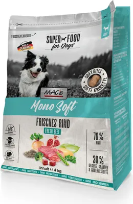 Produktbild von MAC's DOG - Mono Soft - Frisches Rind 4kg