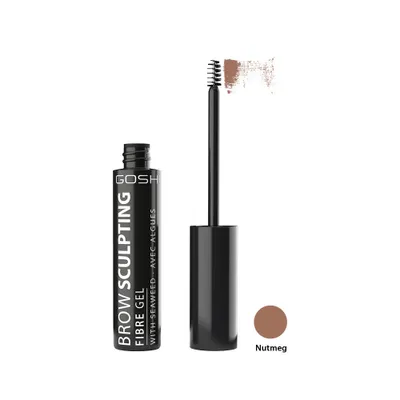 Obrázok produktu pre GOSH Brow Sculpting Fibre Gel, Gél na obočie, Hnedá, Nutmeg, 8 ml, Ženy, Rúra