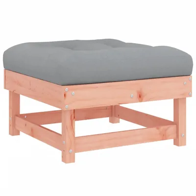 Immagine prodotto di vidaXL Sgabello da giardino con cuscino in legno massiccio di abete Douglas