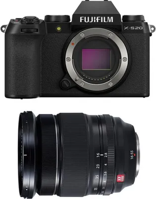 Produktbild von FUJIFILM X-S20 SCHWARZ + 16-55 mm