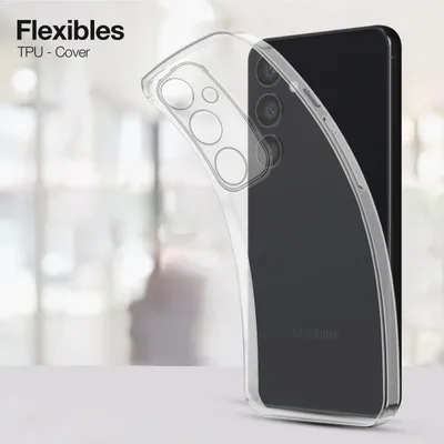 Produktbild von Slim Cover für Samsung Galaxy S24 Hülle Transparent Flexibel Elastisch Backcover Schutzhülle Handyhülle