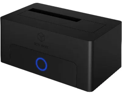 Produktbild von ICY BOX IB-1122-U3-B 1x SATA zu USB 3.2 Gen 1 schwarz