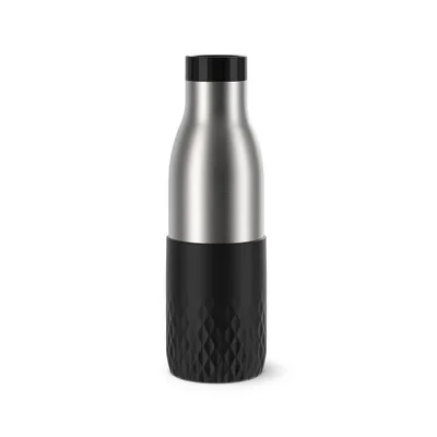 Zdjęcie produktu dla emsa N31105 emsa izolowana butelka do picia Bludrop Sleeve czarna 0,5 l