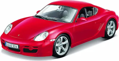 Obrázok produktu pre Maisto 531122R - Model auta - Porsche Cayman S (červený, mierka 1:18)