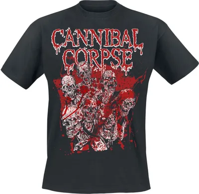 Produktbild von Cannibal Corpse T-Shirt Herren Horde schwarz L