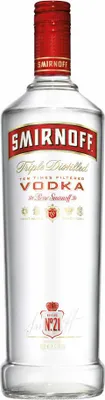 Image de Smirnoff No. 21 Vodka 37,5% Vol. 1l