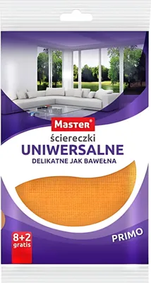 Zdjęcie produktu dla Ścierka Domowa Z Mikrofibry 10 Sztuk