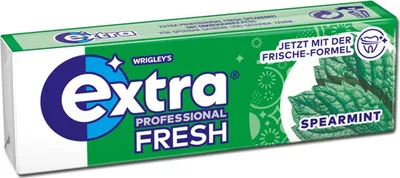 Obrázek produktu pro Wrigleys Extra Professional Mint bez cukru 10 pastilek 14g