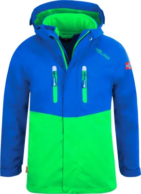 Produktbild von Trollkids Kinder Wasserdichte Jacke Grün 418-106 Grösse 92