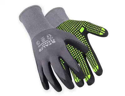 Obrázek produktu pro Nohel Garden Rukavice NITRILE FLEX PVC DOTS pracovní velikost 9