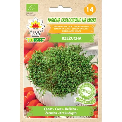 Zdjęcie produktu dla Nasiona na kiełki- rzeżucha 20g Toraf