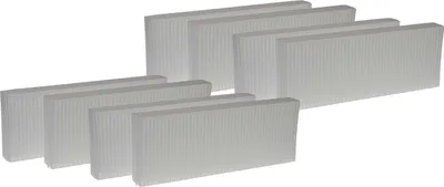 Produktbild von vhbw Filterset Ersatz für Zehnder 527003440 für Lüftungsgerät - Luftfilter G4 / F7 (8 Stück), 48 x 18 x 10 cm, Weiß