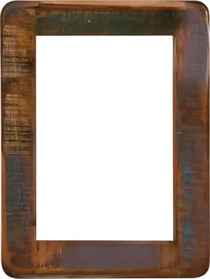 Produktbild von SIT Möbel Wand-Spiegel rechteckig | Altholz lackiert bunt | B 60 x T 3 x H 80 cm | 02690-98 | Serie FRIDGE