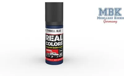 Zdjęcie produktu dla AK Interactive REAL COLORS Tyrrell Blue 17 ml.