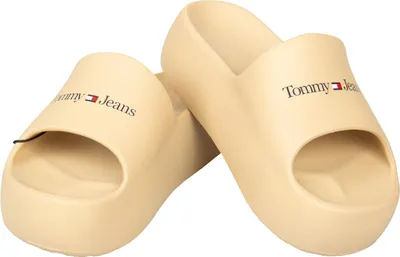 Immagine prodotto di Ciabatta donna TOMMY JEANS slide mare o piscina articolo EN0EN02134 chunky flatform pool, EUR 37 - UK 4 - USA 6,5 - CM 23,5, Gomma 100%