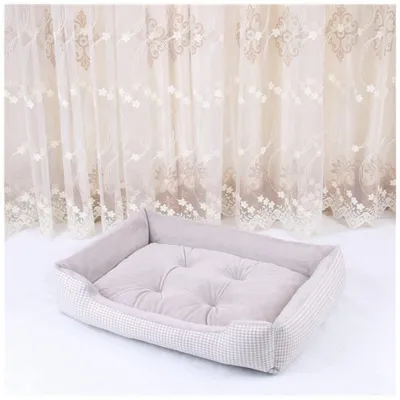 Immagine prodotto di Cuccia per cani, lavabile, antiscivolo, confortevole, taglia M (60x45x14 cm)