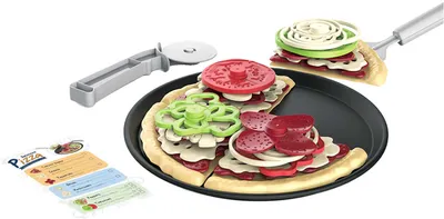 Produktbild von Luna Pizza Spiellebensmittel-Set 27-tlg. Kinder Spielküchen Zubehör Ergänzung