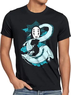 Produktbild von style3 Midnight Spirit Herren T-Shirt zauberland reise anime manga chihiro