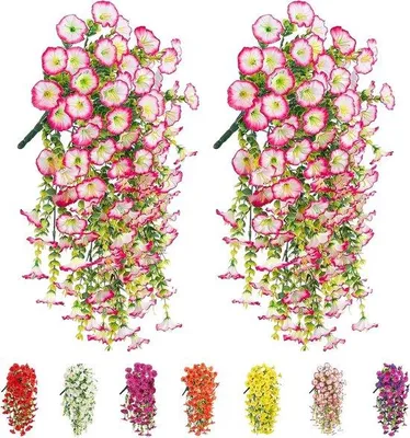 Immagine prodotto di Vitaia di rose artificiali - Piante - Accessori da esterno - Resistente alle intemperie - Lunghezza 74 cm - Rosa