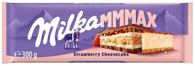 Produktbild von Milka Mmmax Strawberry Cheesecake 300g