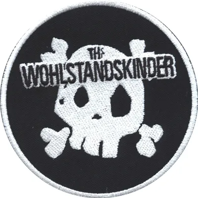 Produktbild von Wohlstandskinder - Totenkopf, Aufnäher