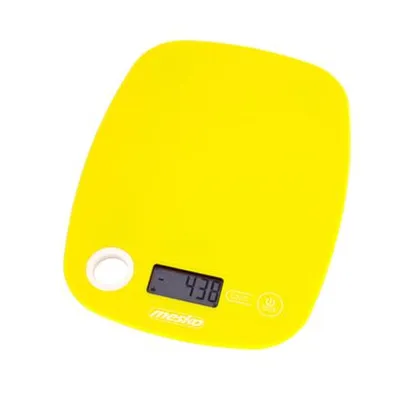 Immagine prodotto di Mesko Home MS 3159y Rettangolo da banco giallo Bilancia elettronica da cucina
