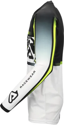 Produktbild von ACERBIS Motocross Jersey Linear Lugo - Schwarz/Weiß - L