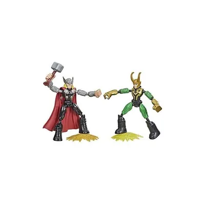 Produktbild von Hasbro Marvel Avengers Bend and Flex Thor Vs. Loki