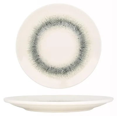 Image de Assiette plate Kütahya Porselen - Black Ice - Porcelaine - 27 cm
