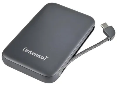 Immagine prodotto di Intenso 7333034 Intenso Power Bank S 10000 mAh Grau + Integriertes USB-C