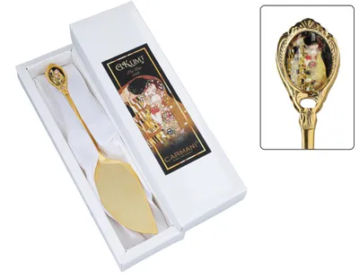 Obrázok produktu pre Špachtľa na torty - G. Klimt, Neobjatie (CARMANI)