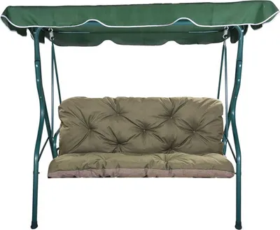 Produktbild von Hollywoodschaukel auflagen 150 x 60 x 50 cm | Bankkissen 2-3 sitzer |Sitzkissen outdoor Grün | polsterauflagen hollywoodschaukel | Gartenkissen