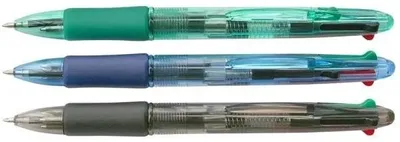 Image de Stylo à bille 4 couleurs (24 pièces) - Titanum