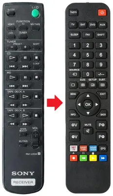 Produktbild von Fernbedienung passend für SONY STR-DE185