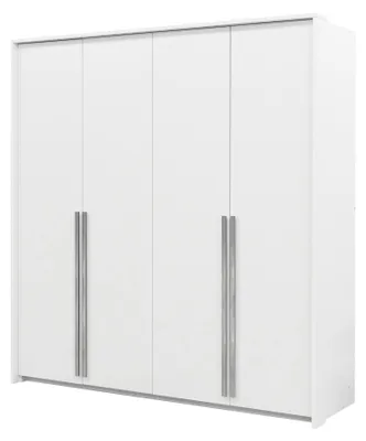 Produktbild von Masseno Drehtürenschrank AZIR 205/217/65 cm 4-türig Weiß